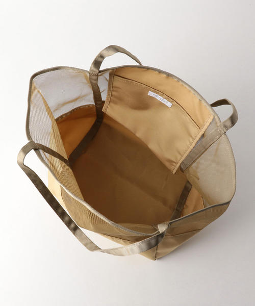 BEAUTY&YOUTH UNITED ARROWS（ビューティーアンドユースユナイテッドアローズ）の「BY コンビポケッタブルビッグトートバッグ о（トートバッグ・レディース・ベージュ/ブラック・FREE）」の5枚目の写真