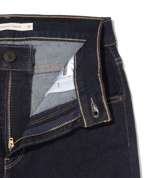 Levi's(リーバイス)の「724(TM) ハイライズストレートフィット TO THE NINE(デニムパンツ・レディース・ダークインディゴブルー・28inch/24inch/25inch/26inch/27inch/23inch)」の5枚目の写真