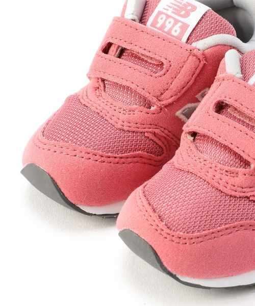 NEW BALANCE（ニューバランス）の「New Balance:IZ996（スニーカー・キッズ・ピンク/グレー/ネイビー・13/14/16/15 /12）」の4枚目の写真