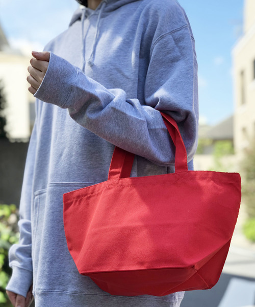 United Athle（ユナイテッドアスレ）の「推し活トートに！【UNITED ATHLE】ヘビーキャンバスランチトートバッグ 1543（トートバッグ・レディース・ブラック/ネイビー/グレー/レッド/イエロー/ブルー/グリーン/アイボリー/キャメル・FREE）」の9枚目の写真