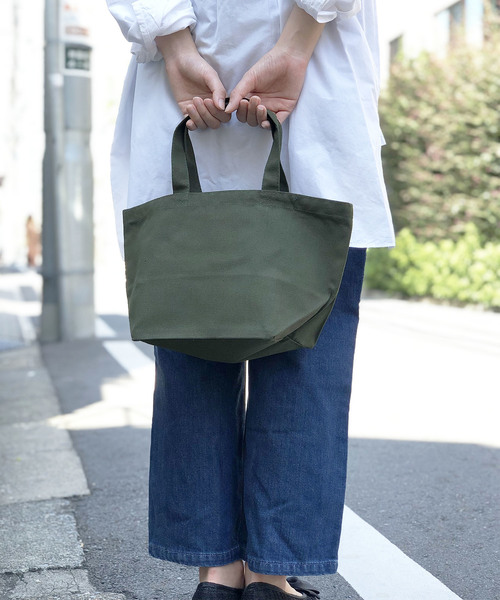 United Athle（ユナイテッドアスレ）の「推し活トートに！【UNITED ATHLE】ヘビーキャンバスランチトートバッグ 1543（トートバッグ・レディース・ブラック/ネイビー/グレー/レッド/イエロー/ブルー/グリーン/アイボリー/キャメル・FREE）」の10枚目の写真