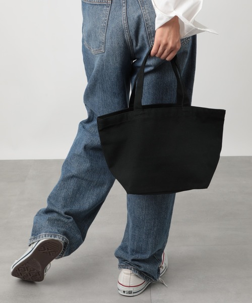 United Athle（ユナイテッドアスレ）の「推し活トートに！【UNITED ATHLE】ヘビーキャンバスランチトートバッグ 1543（トートバッグ・レディース・ブラック/ネイビー/グレー/レッド/イエロー/ブルー/グリーン/アイボリー/キャメル・FREE）」の18枚目の写真