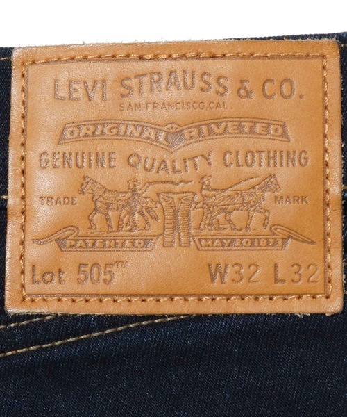 Levi's(リーバイス)の「505(TM) レギュラーフィット PERU WARM RINSE(デニムパンツ・メンズ・ダークインディゴブルー・W28 L32/W29 L32/W30 L32/W31 L32/W32 L32/W33 L32/W34 L32/W36 L32)」の9枚目の写真