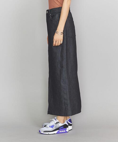BEAUTY&YOUTH UNITED ARROWS（ビューティーアンドユースユナイテッドアローズ）の「BY デニム5ポケットタイトロングスカートо（デニムスカート・レディース・オフホワイト/ネイビー・MEDIUM/SMALL）」の18枚目の写真