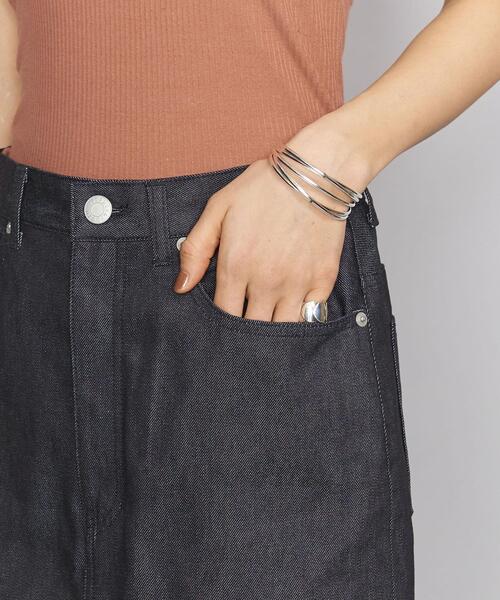 BEAUTY&YOUTH UNITED ARROWS（ビューティーアンドユースユナイテッドアローズ）の「BY デニム5ポケットタイトロングスカートо（デニムスカート・レディース・オフホワイト/ネイビー・MEDIUM/SMALL）」の15枚目の写真