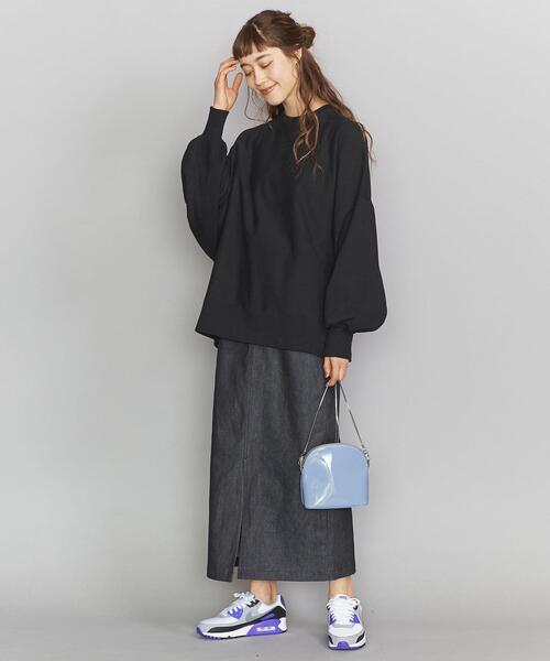 BEAUTY&YOUTH UNITED ARROWS（ビューティーアンドユースユナイテッドアローズ）の「BY デニム5ポケットタイトロングスカートо（デニムスカート・レディース・オフホワイト/ネイビー・MEDIUM/SMALL）」の10枚目の写真