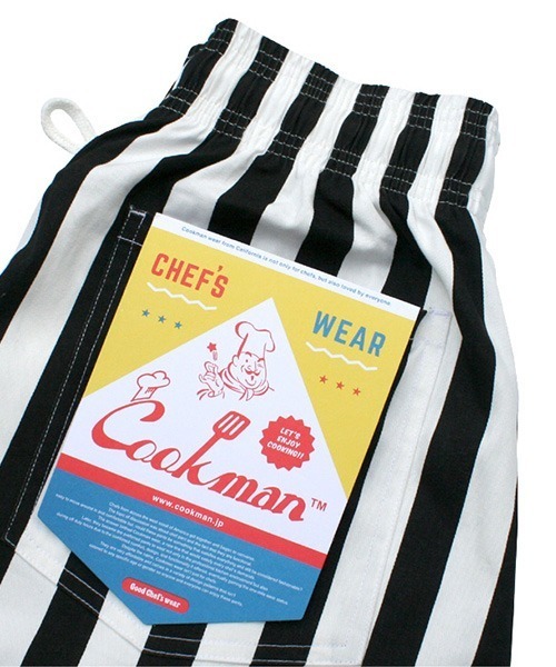 COOKMAN(クックマン)の「Cookman クックマン シェフ パンツ ワイドストライプ ブラック(その他パンツ・メンズ・ブラック・MEDIUM/LARGE/SMALL)」の7枚目の写真