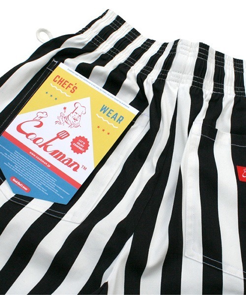 COOKMAN(クックマン)の「Cookman クックマン シェフ パンツ ワイドストライプ ブラック(その他パンツ・メンズ・ブラック・MEDIUM/LARGE/SMALL)」の8枚目の写真