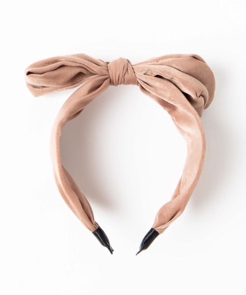 WEGO（ウィゴー）の「WEGO/リボンカチューシャ（カチューシャ・レディース・ブラック/ベージュ・FREE）」の9枚目の写真