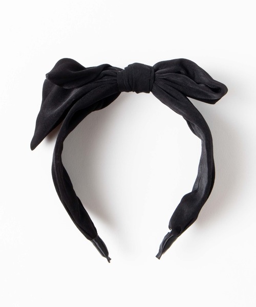 WEGO（ウィゴー）の「WEGO/リボンカチューシャ（カチューシャ・レディース・ブラック/ベージュ・FREE）」の8枚目の写真