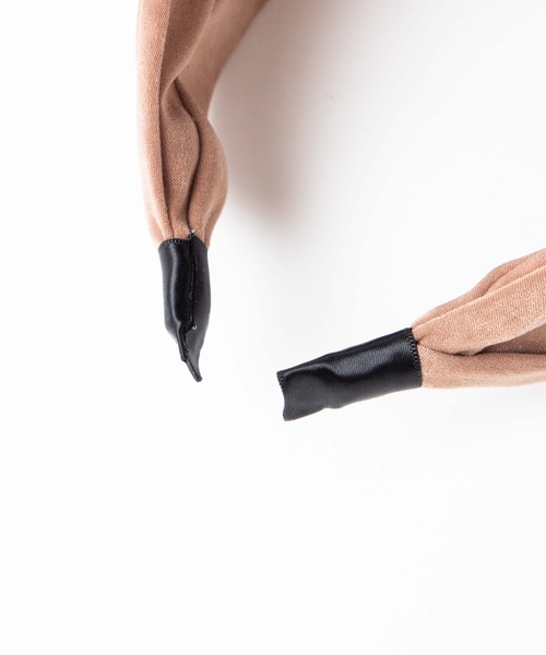 WEGO（ウィゴー）の「WEGO/リボンカチューシャ（カチューシャ・レディース・ブラック/ベージュ・FREE）」の10枚目の写真