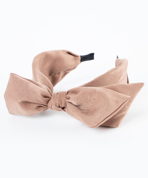 WEGO（ウィゴー）の「WEGO/リボンカチューシャ（カチューシャ・レディース・ブラック/ベージュ・FREE）」の12枚目の写真