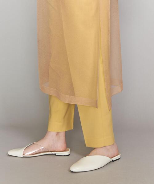 BEAUTY&YOUTH UNITED ARROWS（ビューティーアンドユースユナイテッドアローズ）の「BY シアーニットワンピースо（ワンピース・レディース・ベージュ/ブラック・FREE）」の5枚目の写真