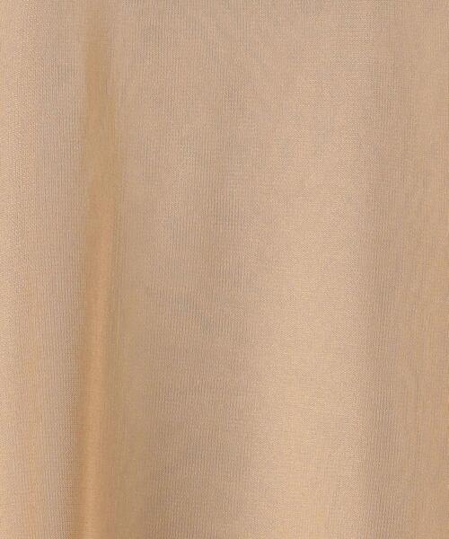 BEAUTY&YOUTH UNITED ARROWS（ビューティーアンドユースユナイテッドアローズ）の「BY シアーニットワンピースо（ワンピース・レディース・ベージュ/ブラック・FREE）」の15枚目の写真