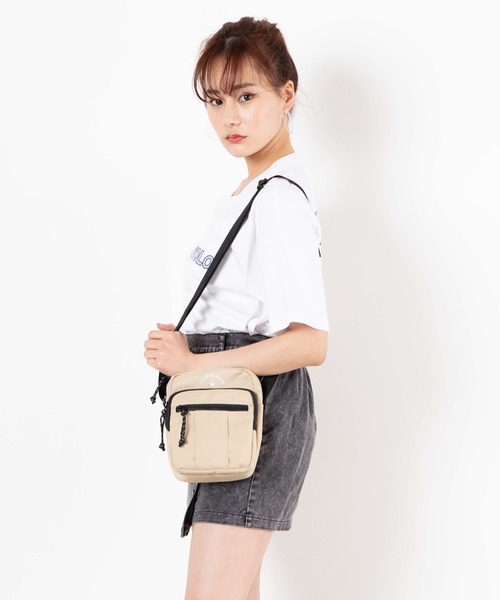 CONVERSE(コンバース)の「∴WEGO/CONVERSE 別注アーチロゴショルダー(ショルダーバッグ・メンズ・ホワイト/ベージュ/ブラック・FREE)」の11枚目の写真