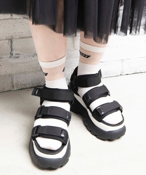 Wego ボリュームソールスポーツサンダル