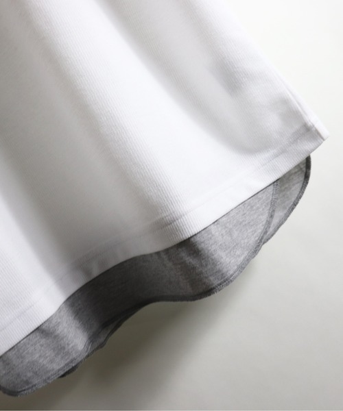 Confirm（コンファーム）の「Confirm / コンファーム カノコハーフジップフェイクロンT（Tシャツ/カットソー・メンズ・ホワイト/ブラック/グレー/カーキ・M/L）」の20枚目の写真