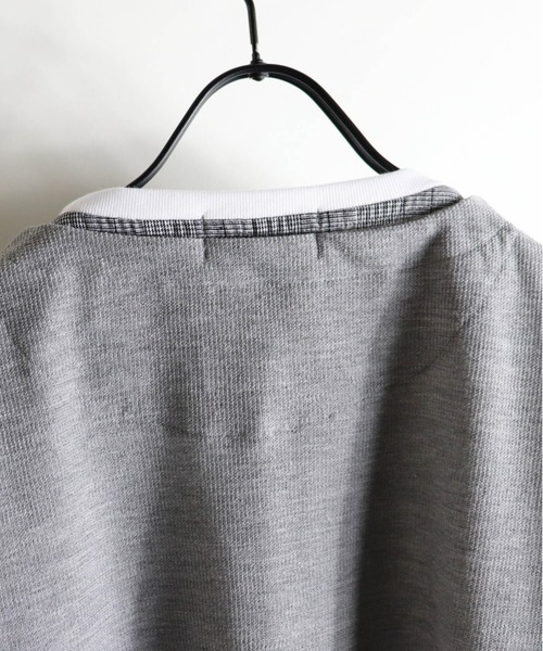 Confirm（コンファーム）の「Confirm / コンファーム カノコハーフジップフェイクロンT（Tシャツ/カットソー・メンズ・ホワイト/ブラック/グレー/カーキ・M/L）」の16枚目の写真