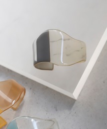 Anemone アネモネのバングル リストバンド グレー 灰色系 プラスチック アクリル 通販 Zozotown