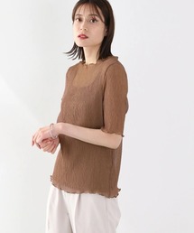 LOWRYS FARM | シアープリーツプルオーバー5S 886381(Tシャツ/カットソー)