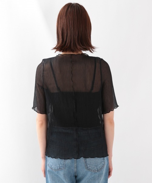 LOWRYS FARM(ローリーズファーム)の「シアープリーツプルオーバー5S 886381(Tシャツ/カットソー・レディース・ベージュ/ブラック/アイボリー/グレー/ブラウン・FREE)」の20枚目の写真