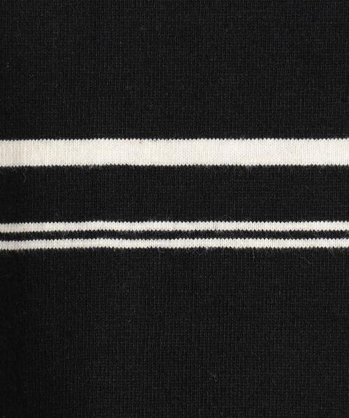 BEAUTY&YOUTH UNITED ARROWS(ビューティーアンドユースユナイテッドアローズ)の「BY リネン コットン リゾート ボーダー Tシャツ(Tシャツ/カットソー・メンズ・ホワイト/ブラック・SMALL/LARGE/X-LARGE/MEDIUM)」の8枚目の写真