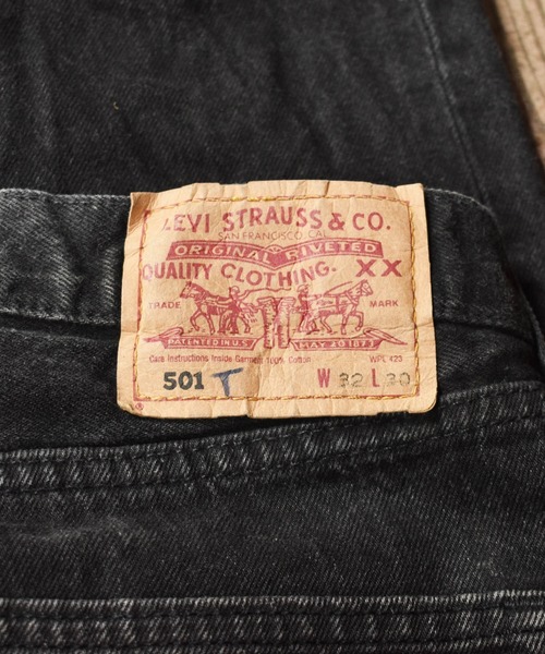 Levi's(リーバイス)の「【ヴィンテージ古着】Levi's/リーバイス "501" デニムパンツ(デニムパンツ・メンズ・ブラック・32inch)」の3枚目の写真