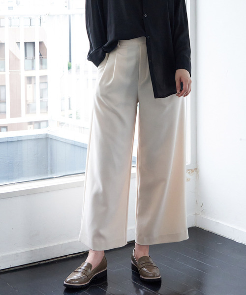 セール プレミアムフィールタックワイドパンツ その他パンツ Rope Picnic ロペピクニック のファッション通販 Zozotown