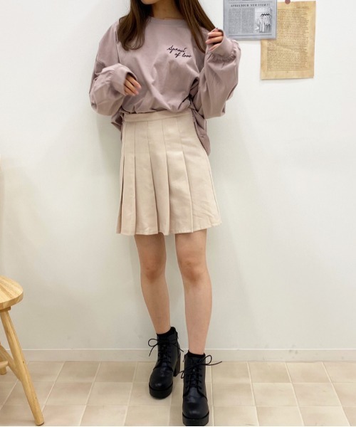 apres jour(アプレジュール)の「ラテカラープリーツスカパン【ZOZOTOWN限定アイテム】【8AP】(その他パンツ・レディース・ベージュ/その他/モカ/ライトベージュ・フリー)」の16枚目の写真