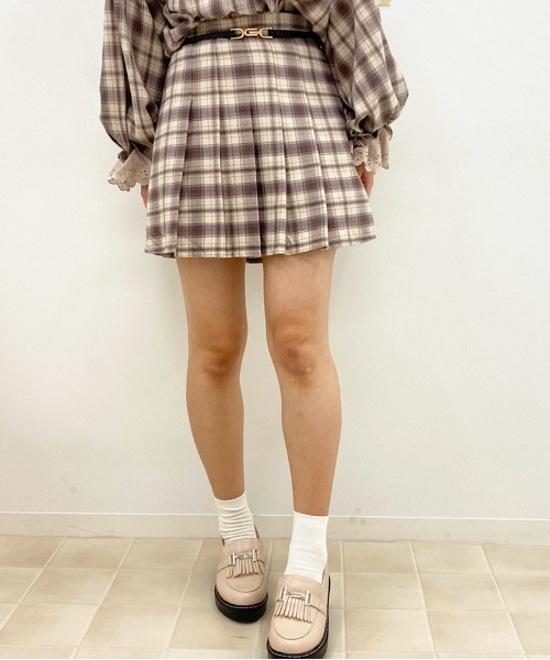 apres jour(アプレジュール)の「ラテカラープリーツスカパン【ZOZOTOWN限定アイテム】【8AP】(その他パンツ・レディース・ベージュ/その他/モカ/ライトベージュ・フリー)」の9枚目の写真