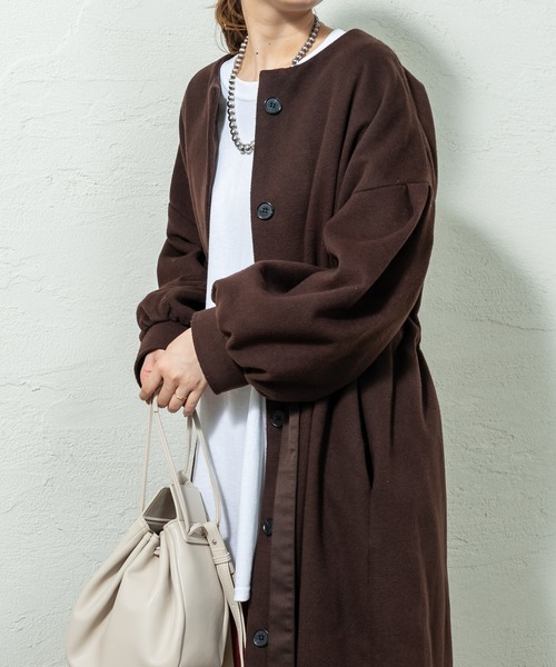 mystic（ミスティック）の「WEB限定 ウエストシャーリングコート（ノー  