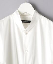 CINOH（チノ）の「＜CINOH（チノ）＞ スタンドカラー シャツ