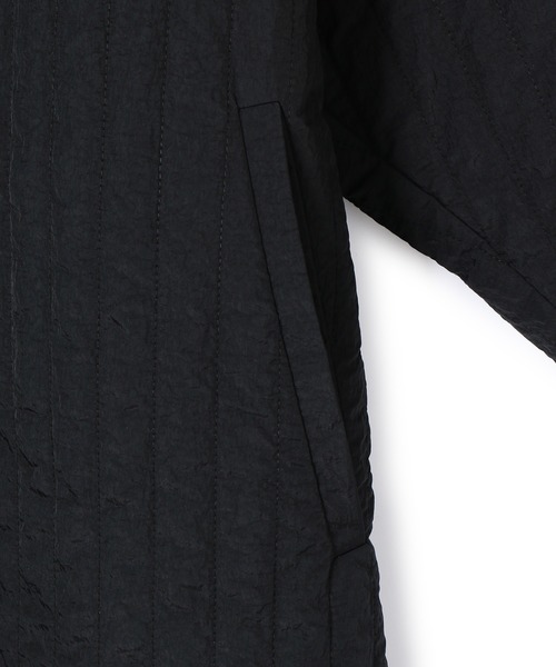 ADAM ET ROPE'（アダムエロペ）の「＜追加＞【WEB限定】縦キルティングブルゾン（ブルゾン・レディース・ブラック/ライトグレー・FREE）」の13枚目の写真