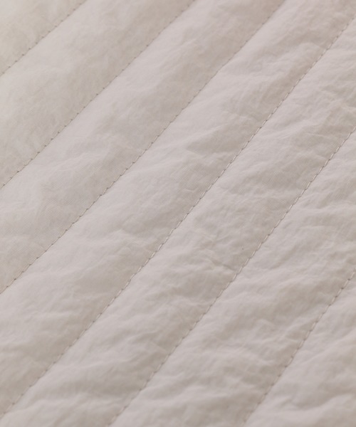 ADAM ET ROPE'（アダムエロペ）の「＜追加＞【WEB限定】縦キルティングブルゾン（ブルゾン・レディース・ブラック/ライトグレー・FREE）」の17枚目の写真