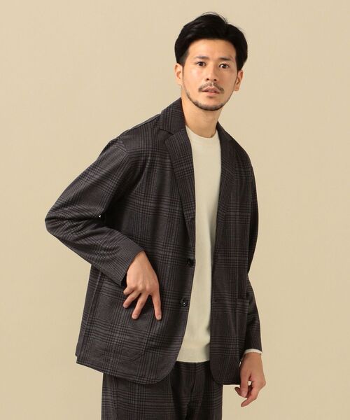 SHIPS（シップス）の「SHIPS: セットアップ対応 SYNTHETIC WOOL ウォッシャブル ジャケット（テーラードジャケット・メンズ・ベージュ/ネイビー/ダークグレー・SMALL/MEDIUM/LARGE/X-LARGE）」の4枚目の写真
