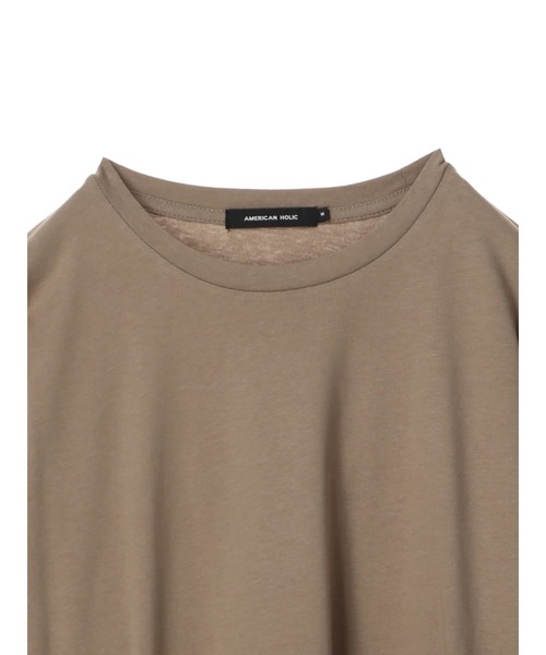 AMERICAN HOLIC(アメリカンホリック)の「クルーネックスリットプルオーバー *(Tシャツ/カットソー・レディース・ベージュ/オフホワイト・M/L)」の18枚目の写真