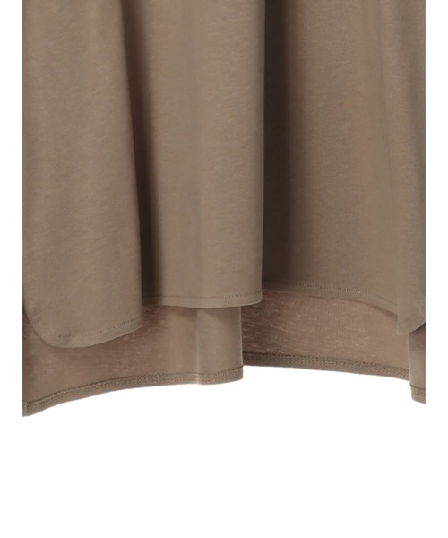 AMERICAN HOLIC(アメリカンホリック)の「クルーネックスリットプルオーバー *(Tシャツ/カットソー・レディース・ベージュ/オフホワイト・M/L)」の8枚目の写真