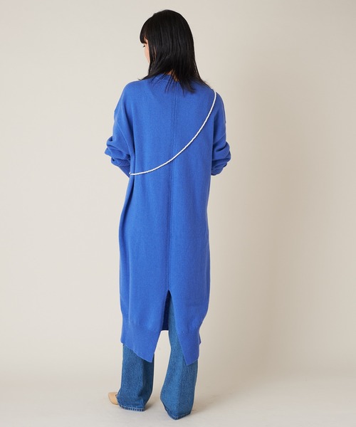 SHENERY（シーナリー）の「SHEPHERDニットワンピース（ワンピース・レディース・ブラック/ブルー/アイボリー・FREE）」の13枚目の写真