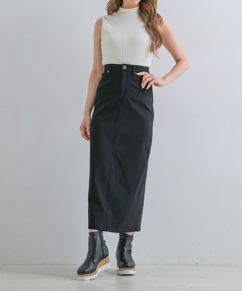 Newlyme（ニューリーミー）の「超絶激ストレッチタイトスカート（スカート・レディース・ブラック/ホワイト/モカ・X-SMALL/SMALL/MEDIUM/LARGE/X-LARGE/XX-LARGE）」の17枚目の写真