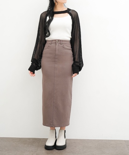 Newlyme（ニューリーミー）の「超絶激ストレッチタイトスカート（スカート・レディース・ブラック/ホワイト/モカ・X-SMALL/SMALL/MEDIUM/LARGE/X-LARGE/XX-LARGE）」の19枚目の写真