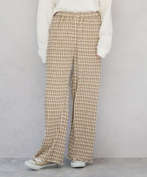 ap retro | チェックワッシャーワイドパンツ【ZOZOTOWN限定商品】(その他パンツ)
