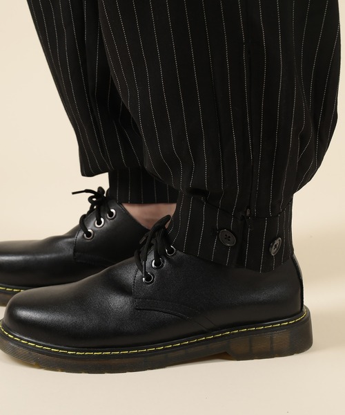 SlashDate（スラッシュデイト）の「サルエルワイドパンツ/裾カフス（その他パンツ・メンズ・ブラック/ストライプ/ブラウン/グリーン・M/L）」の14枚目の写真