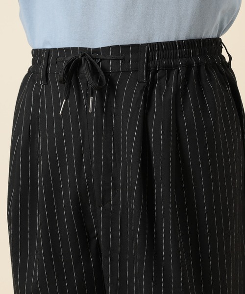 SlashDate（スラッシュデイト）の「サルエルワイドパンツ/裾カフス（その他パンツ・メンズ・ブラック/ストライプ/ブラウン/グリーン・M/L）」の13枚目の写真