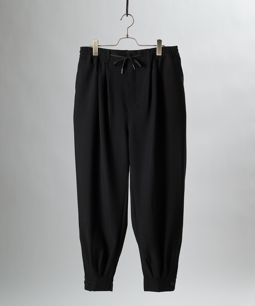 SlashDate（スラッシュデイト）の「サルエルワイドパンツ/裾カフス（その他パンツ・メンズ・ブラック/ストライプ/ブラウン/グリーン・M/L）」の16枚目の写真