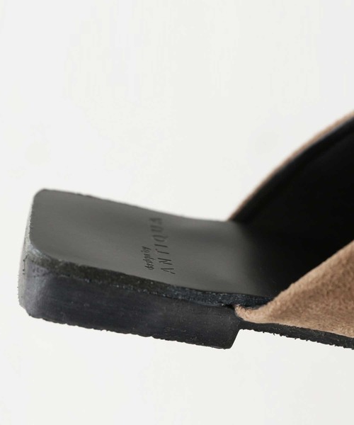 antiqua（アンティカ）の「ボリュームタッセルサンダル（サンダル・レディース・ブラック/アッシュブラウン/カーキ・S/L/M/LL）」の10枚目の写真