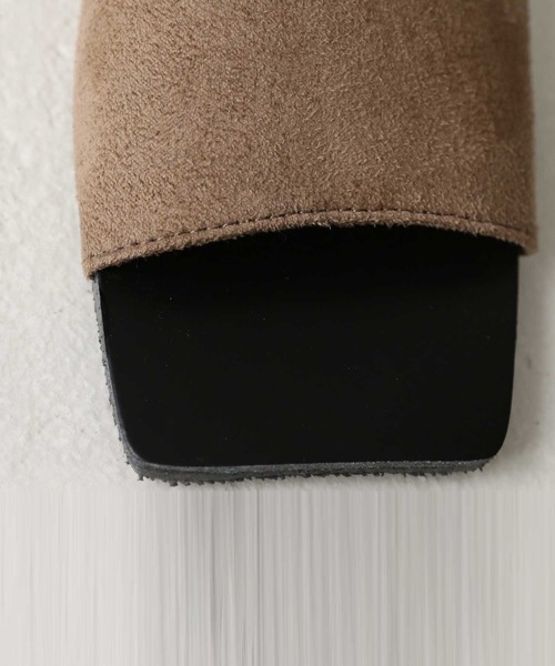 antiqua（アンティカ）の「ボリュームタッセルサンダル（サンダル・レディース・ブラック/アッシュブラウン/カーキ・S/L/M/LL）」の20枚目の写真