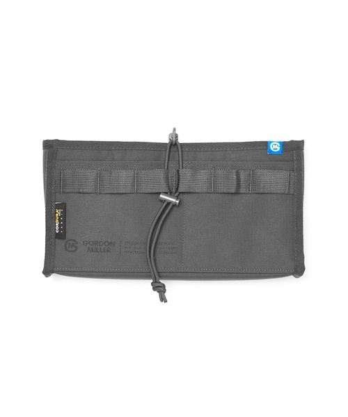 バッグ side gather bag／コーデュラ チャコールグレー