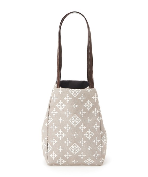 russet（ラシット）の「ペンシルトートバッグ L【コットンジャガード】(SA-207)（トートバッグ・レディース・ライトブルー/イエロー/ピンク/グレー系その他/グレー系その他2/グレー系その他3・FREE）」の14枚目の写真