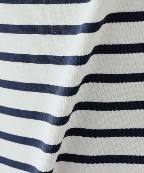 417 EDIFICE（フォーワンセブンエディフィス）の「バスクボーダーオーバーショートスリーブ（Tシャツ/カットソー・メンズ・ホワイト/ブラック/カーキ/その他2/その他6/その他10・MEDIUM/LARGE）」の21枚目の写真