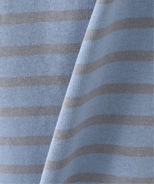 417 EDIFICE（フォーワンセブンエディフィス）の「バスクボーダーオーバーショートスリーブ（Tシャツ/カットソー・メンズ・ホワイト/ブラック/カーキ/その他2/その他6/その他10・MEDIUM/LARGE）」の12枚目の写真